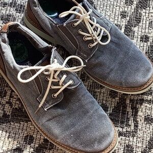 Nunn Bush canvas oxfords comfort gel
